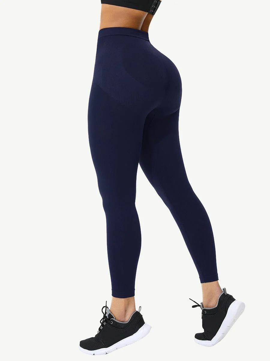 Seamless High-Waist Full-Length Shaper