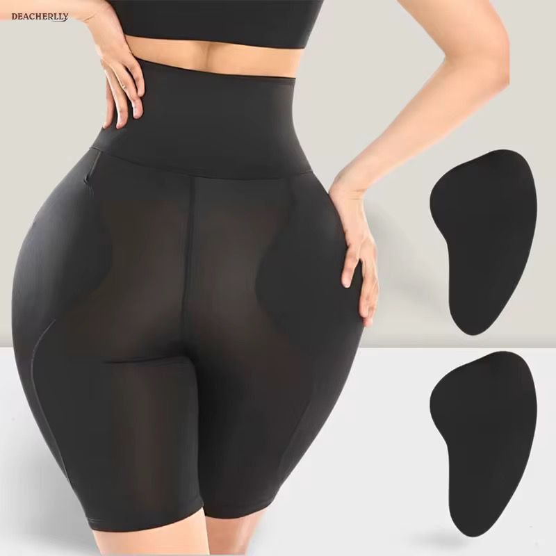 High-Waisted Detachable Padded Hips Shaper Shorts
